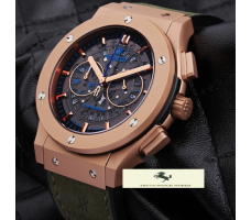 HK919 HUBLOT BİG BANG VENDOME İSKELET MAT ROSE